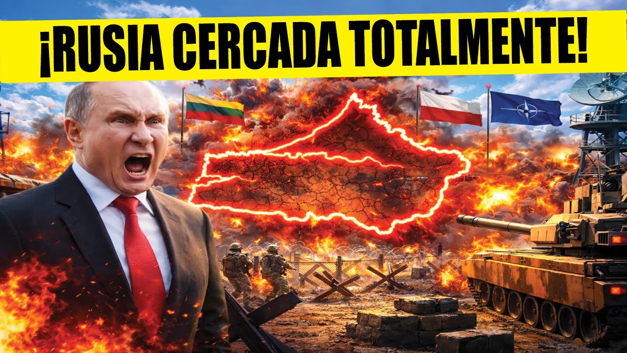 ¡FIN DE KALININGRADO! LOS BÁLTICOS LEVANTAN UN “MURO DE HIERRO” Y AISLAN A RUSIA EN 2025