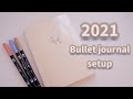 2021年のバレットジャーナル🐄！2021 Bullet Journal Setup