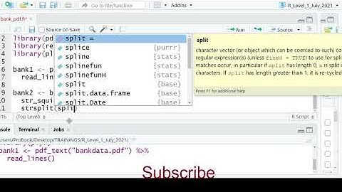 How to extract data from pdf to csv format using R