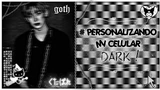 𖥻♟🗯 ⋆ Personalizando mi celular dark ver. ૮₍ 𝁽ܫ𝁽 ₎ა 𖤛﹗ׁ @sunrelly screenshot 5