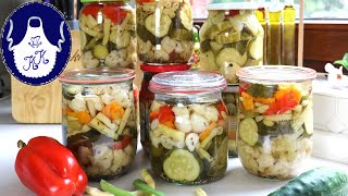 Mix Pickles selber einlegen / Selbstversorger Rezept