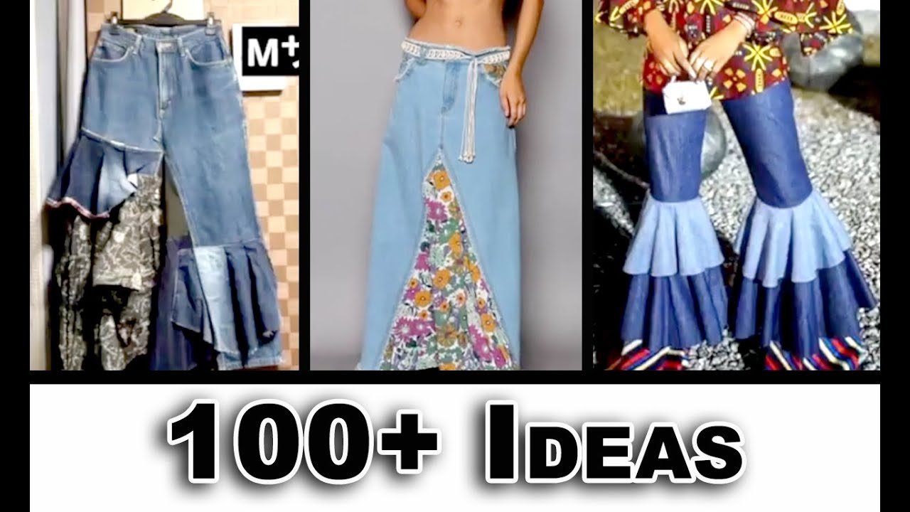 100+ Compilation of Ideas for Upcycling Jeans | Thrift Flip Ideas