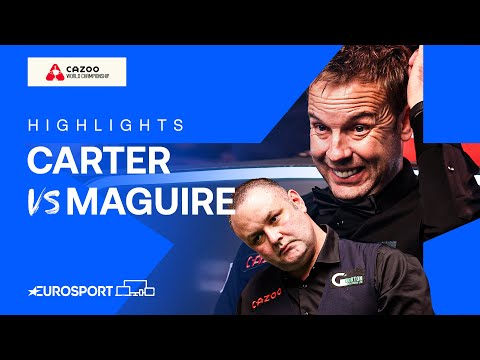 Superb Win 🫡 | Ali Carter vs Stephen Maguire | 2024 World Snooker Championship Highlights