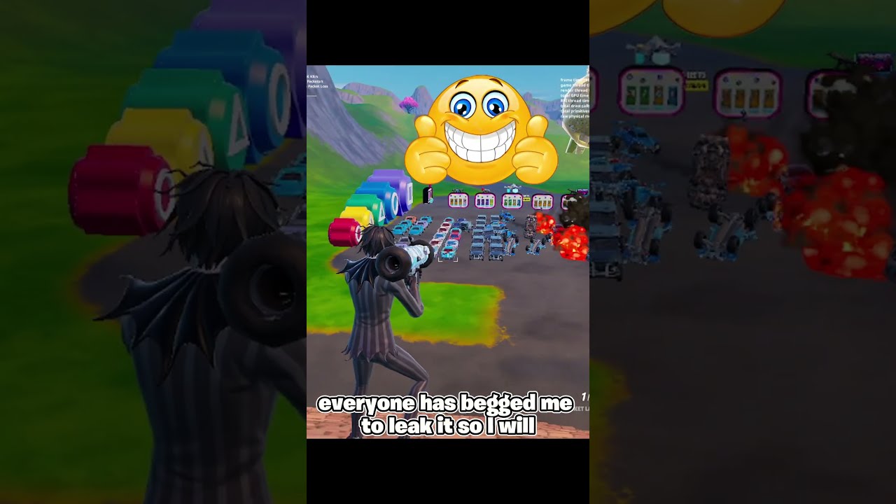 I LEAKED THE MOST OP WEAPON IN OCTO DRIVE Map Code 8266 7207 6391