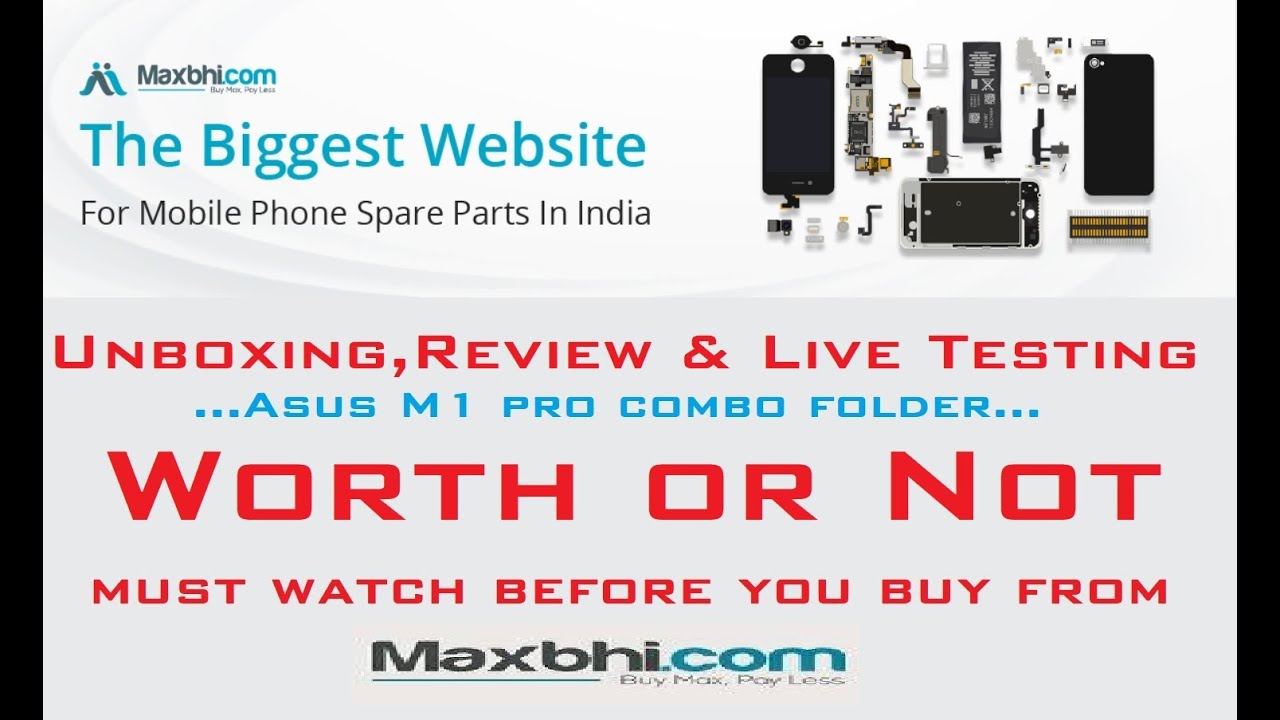 Do Not Buy LCD Display From Maxbhi.com | My Experience With Maxbhi.com |  Mobile Spare Parts Online - YouTube