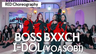 [4K 레드크루] Doja Cat - BOSS B*tch & YOASOBI - IDOL(아이돌) Choreography | [4X4STUDIO BUSKING]
