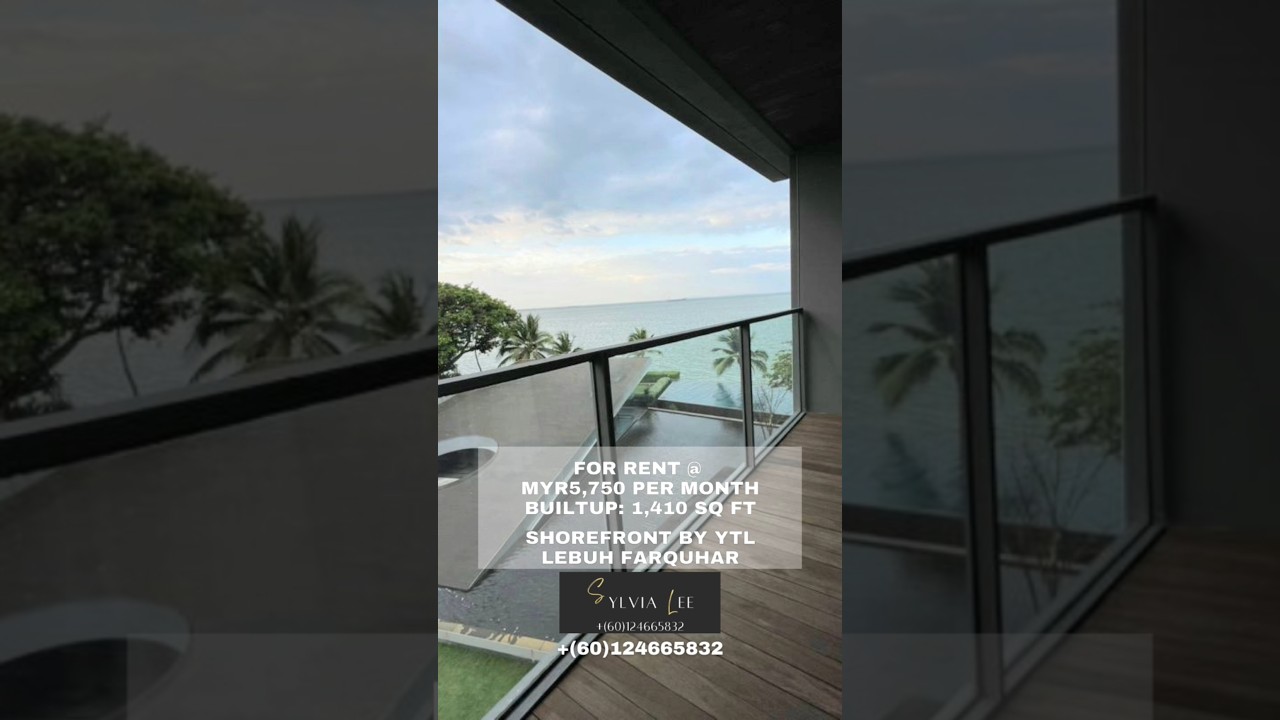 Seaview condo near Eastern & Oriental hotel in Georgetown for Rent 