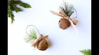 DIY Primitive Jingle Bell Ornament Tutorial