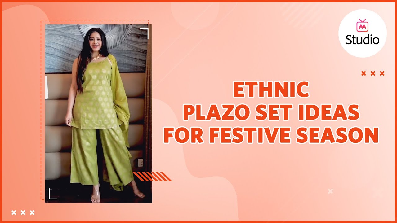 Trendy Ethnic Plazo Set to Wear During Festive Season Ft. Asmita Kaushik 