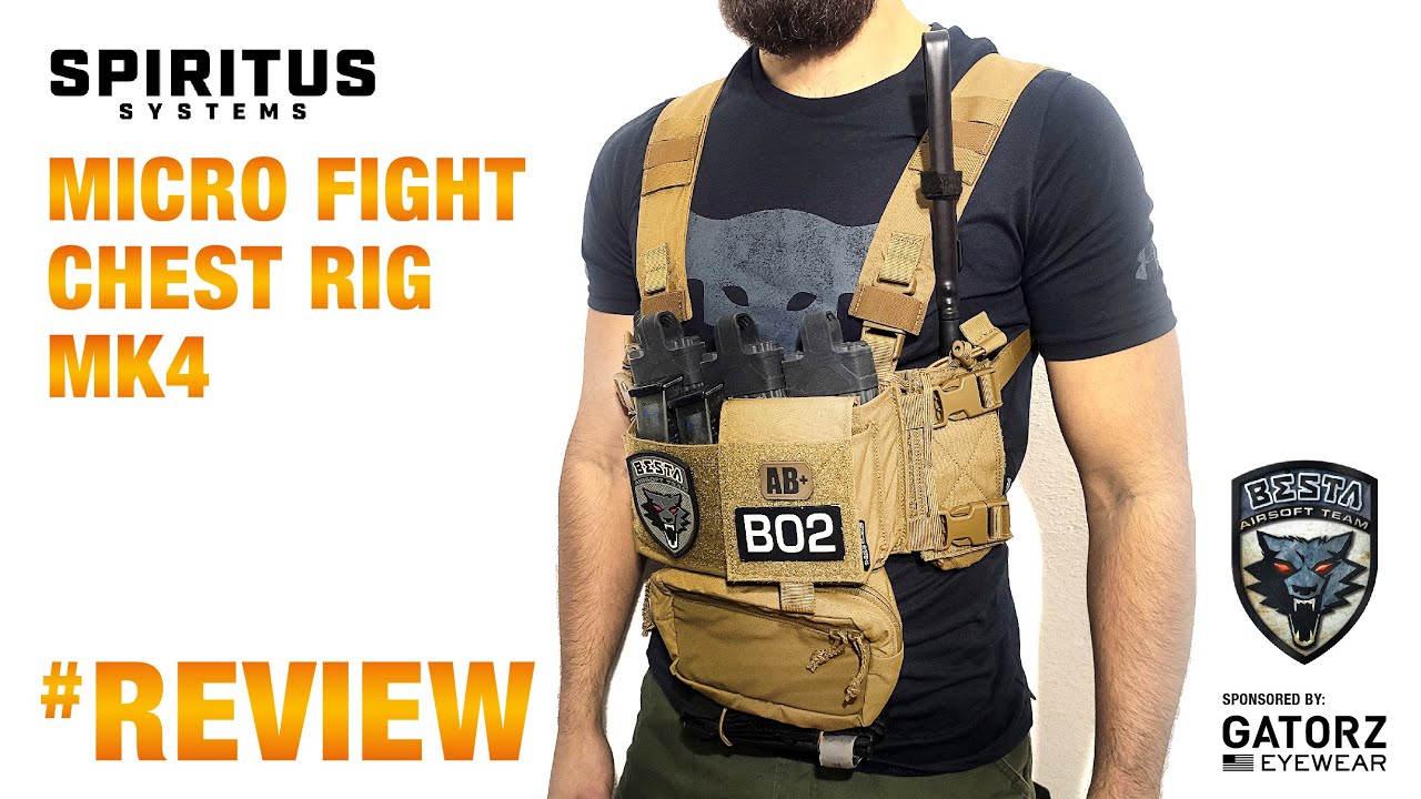 Spiritus Systems Micro Fight Chest Rig Mk4 Review [ High Speed, Low Drag ]