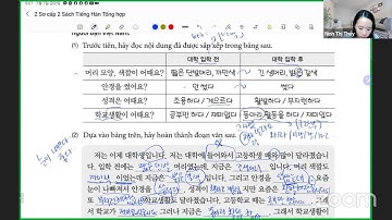 Sơ cấp 2 - Bài 10 (외모) - Luyện viết & phát âm | Tự học tiếng Hàn cùng cô Thúy