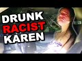 Racist Karen has TEMPER TANTRUM During Arrest