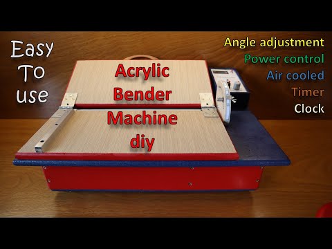 Acrylic bender machine diy