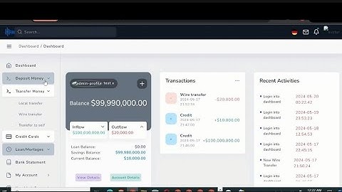 🔥How To Design an ONLINE BANKING WEBSITE With Advanced Features and Sleek Receipts