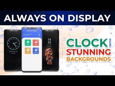 Always on Display Amoled Clock
