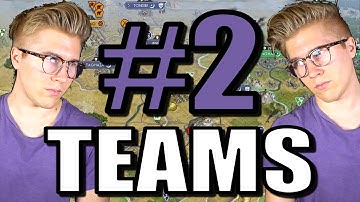 Civ 5 Gameplay [AI Only TEAMS Strategy] - Part 2
