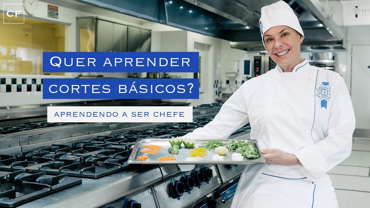 Cortes básicos da culinária francesa | Aprendendo a ser chef