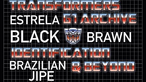 Transformers generation one Estrela black brawn. G1 Brazilian jipe super rare vintage minibot