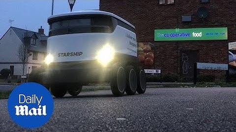 Co-op launches trial for home delivery robots in Milton Keynes