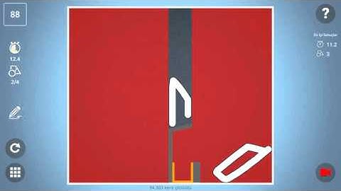 Check out how I solved level 88 in Brain It On! #BrainItOn