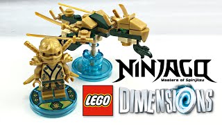 LEGO Dimensions Golden Ninja Lloyd Fun Pack set review! 71239 - YouTube