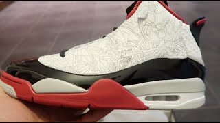 NIKE AIR JORDAN DUB ZERO ON FEET REVIEW AND UNBOXING ''VARSITY RED''