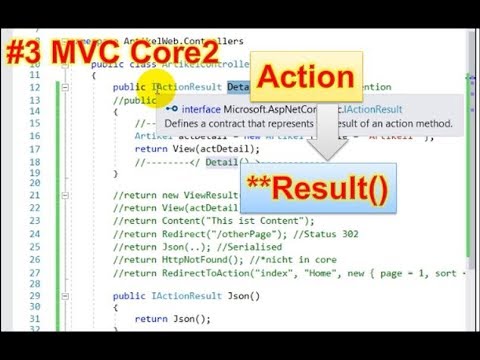Video: Was ist ActionResult MVC?