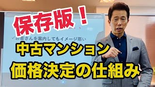 中古マンション価格決定のしくみ、保存版！中古マンションはどのようにして価格が決まっていくのか実践的に徹底解説します！