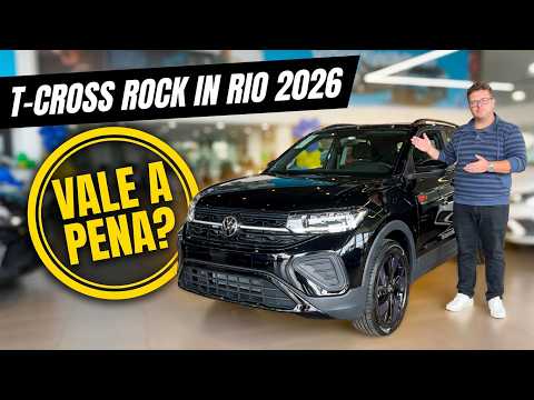 NOVO T-CROSS ROCK IN RIO - DIFERENCIAIS DA NOVA VERSÃO DO T-CROSS