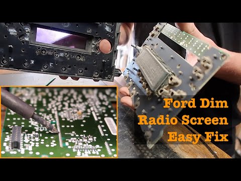 Fixing Dim Ford Radio