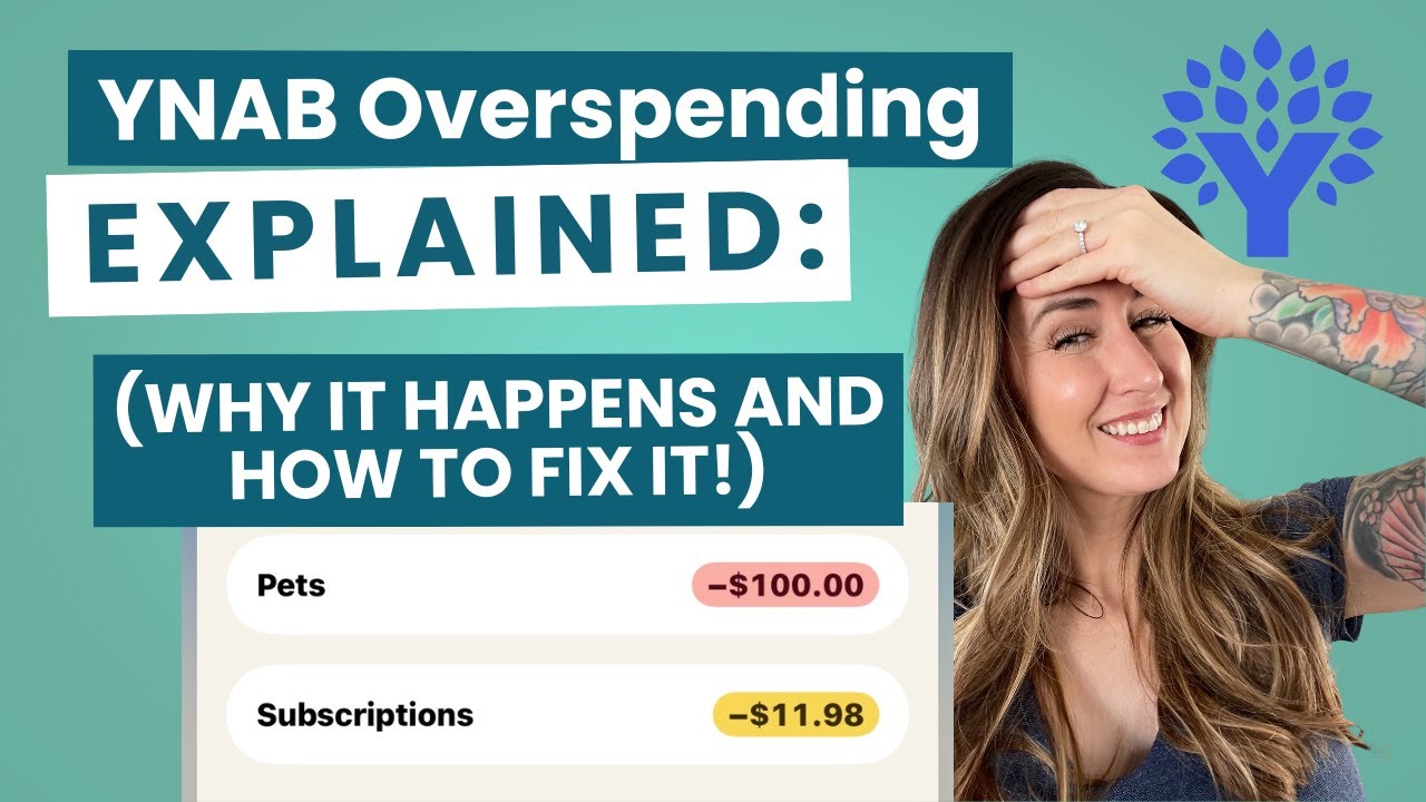 YNAB Overspending Explained: Why It Happens + How to Fix It (Red vs Yellow!)