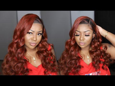 🔥 Hot Like Fire 🔥 The Perfect Ginger Color For Melanin Women   Eva Wigs