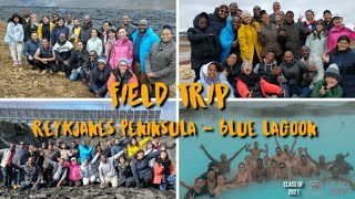 ICELAND VLOG ; First Field Trip with the classmates (Reykjanes Penninsula + Blue Lagoon)