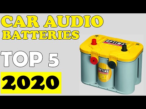 Video: Is een batterij met gele bovenkant goed voor autoaudio?