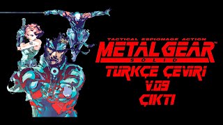 Metal Gear Solid (PS1) | Türkçe Çeviri Projesi (Briefing/VR Missions Güncellemesi) Tanıtım