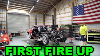 First Fire Up On My 1969 Camaro For 2024 Street Outlaw No Prep Kings Season 7