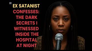 Ex-Satanist Confesses: The Dark Secrets I Witnessed in the Hospital