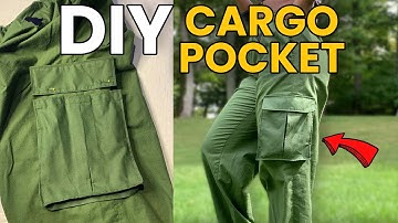 How To Sew A Pleated Cargo Pocket (Easy & Beginner-Friendly) | @sewquaint