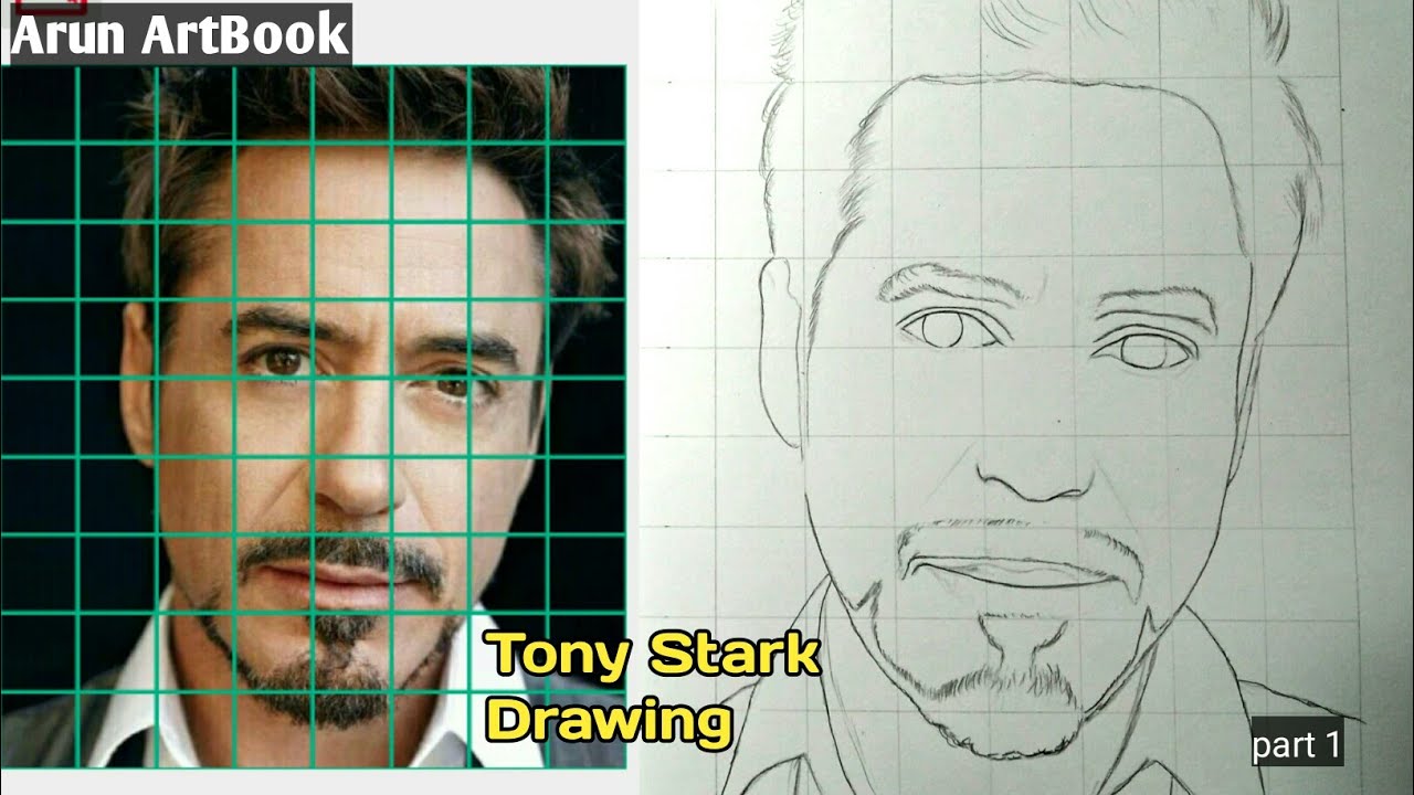 Iron Man, Tony Stark Dimensions & Drawings