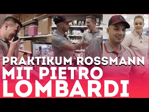 Praktikum bei Rossmann mit PIETRO LOMBARDI | Ein Aaron für alle Fälle