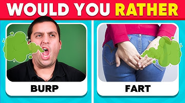 Would You Rather ?🤔 ...EMBARRASSING Situations Edition 🤪😨😳