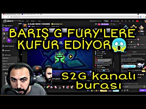 Barış G- Fury'lere Küfür ediyor😱 (ORTALIK KARIŞACAK) @barısg