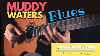 Video thumbnail of "When you play Muddy Waters blues on a classical guitar"