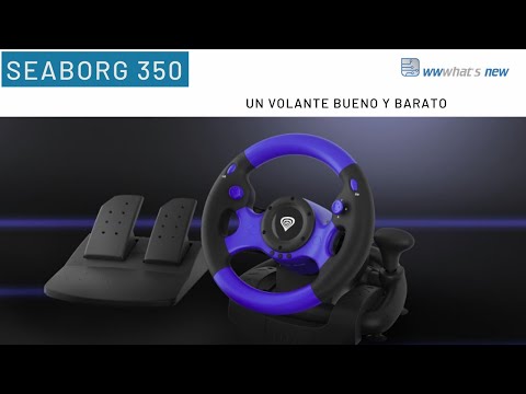 Seaborg 350, probando este volante de carreras para videojuegos