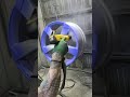 Blue Powder coat #alloywheelrepair #powdercoating #custom