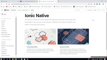 Installing IONIC WIth angular Recommanded