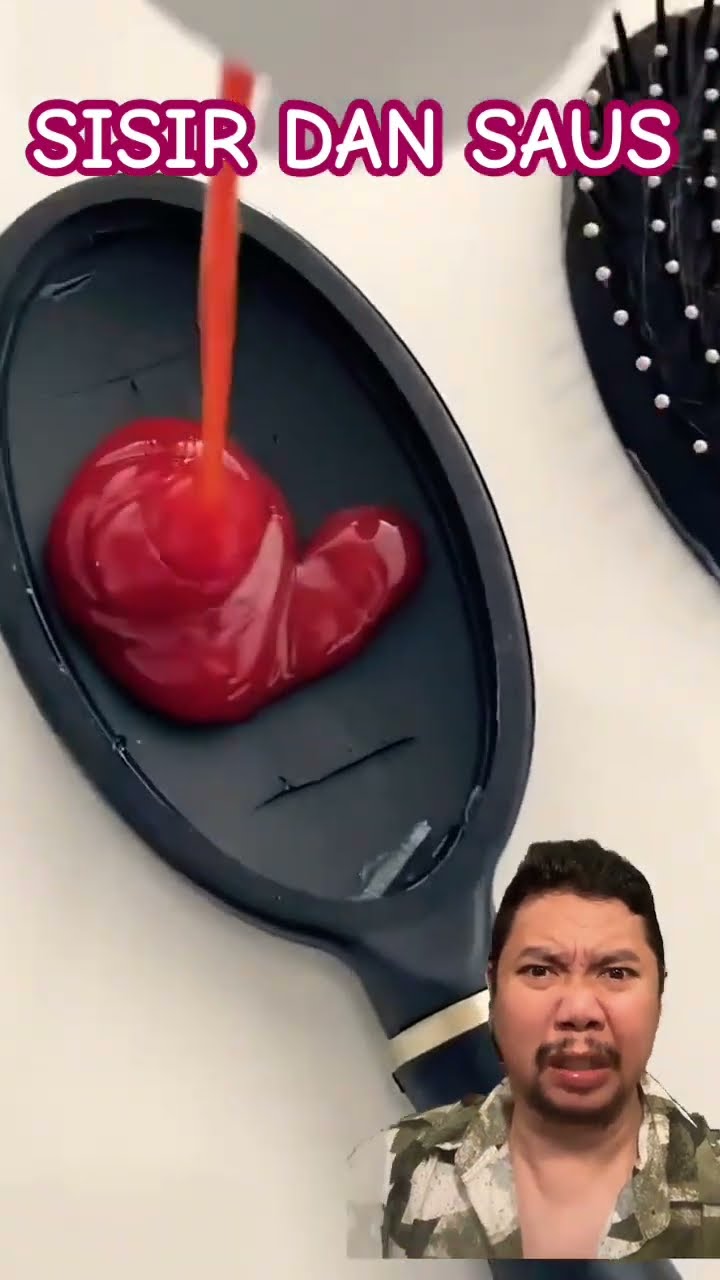 SISIRNYA KOK ISI SAOS TOMAT!? #funny #shortsfeed #comedy #food