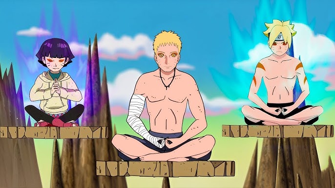 O Neto de Naruto, Saruto Uchiha revela ser filho de Boruto e Sarada 