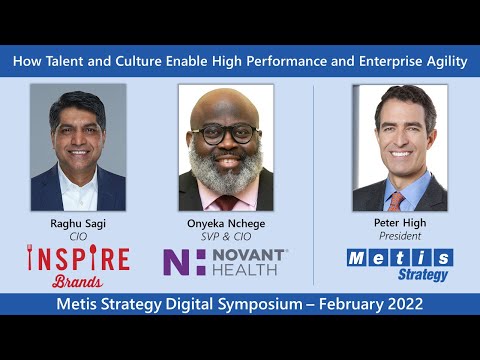 How Talent & Culture Enable Enterprise Agility w/ Inspire Brands & Novant Health | Technovation 659