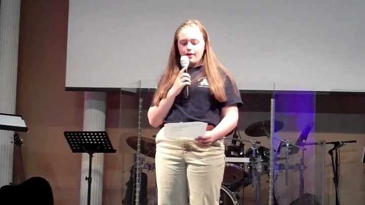 Poem: Rebecca Ammons (8th Grade)
